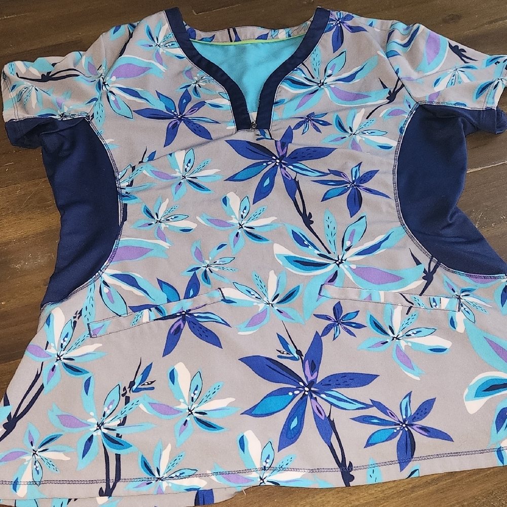 Healing Hands Scrub Top